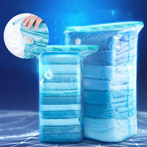 Vacuum Bag Storage Bags for Clothes Quilt Blanket Home Closet Organizer Seal Compressed Travel Space Saving Seal Packet