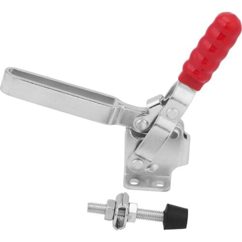 227KG 500lbs Holding Capacity Quick Release Handle Vertical Type Toggle Clamp