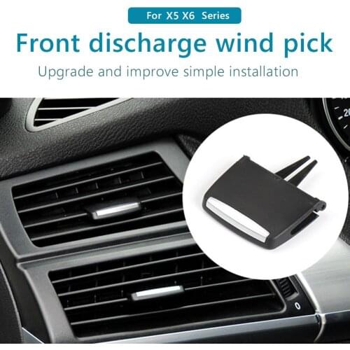 Front Center A/C Air Vent Outlet Tab Clip Tool Free for BMW E70 X5 E71 X6 07-14 Air Vent Tab Clip Auto Accessories