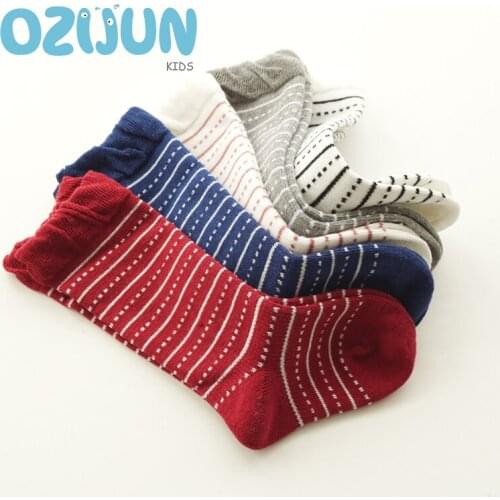 1 Pair 0-3Y Autumn Baby Kids Girls Boys Knee Cotton Socks Soft Manual Suture No-Bone Newborn High Quality Middle Tube Socks