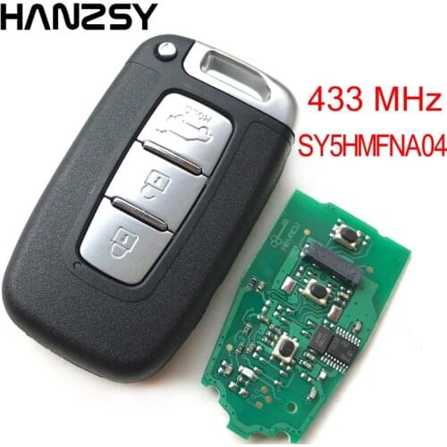 3 Button Car Remote Key For Kia Forte Soul Rio Borrego Sorento Optima Smart Key Keyless Fob with 433Mhz PCF7952 Chip ID46