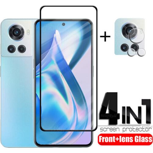 4-in-1 For Oneplus 8T Glass For Oneplus 8 T Tempered Glass Full Glue Screen Protector For Oneplus 8 Nord Z Oneplus 8T Lens Glass