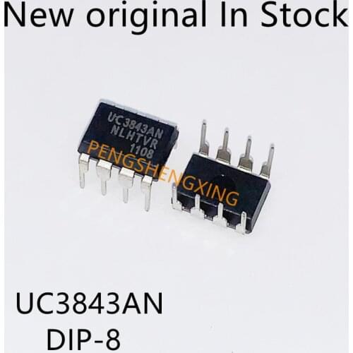 5-10PCS/LOT UC3843 UC3843AN 3843AN DIP-8 New original Power management chip