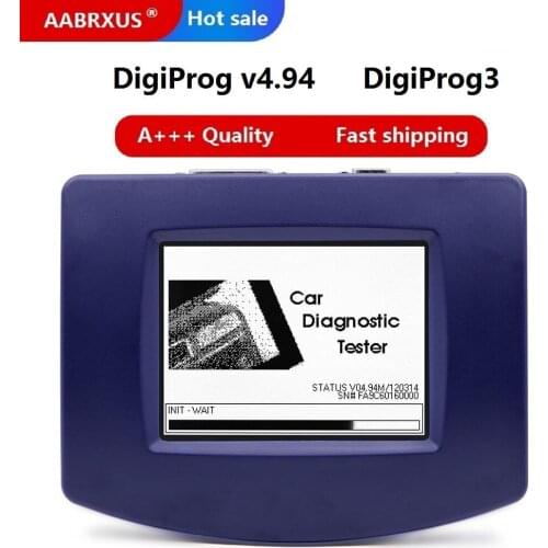 2021 high quality DigiProg v4.94 DigiProg3 Meter OBD Configuration car diagnostic tester tool Multi-Language DHL free shipping
