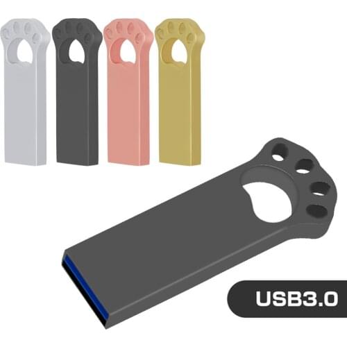 Metal USB 3.0 Flash Drive 64 Gb Thumbdrive 16GB 8GB Pendrive 32gb Flash Memory USB Stick 128gb Pen Drive 64gb Usb Disk on Key