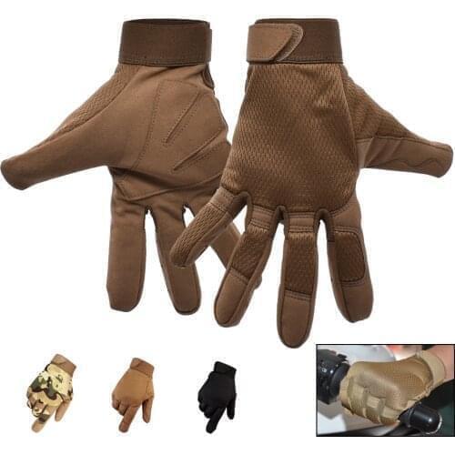 Motorcycle Gloves Full Finger Leather Outdoor Motocross Motorbike Gloves For Ducati 400 620 695 696 796 821 797 MONSTER SS800