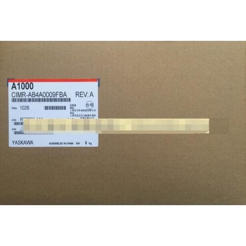 New original Japanese Yaskawa inverter A1000 CIMR-AB4A0009FBA / FAA 3KW / 3.7KW three-phase 380V