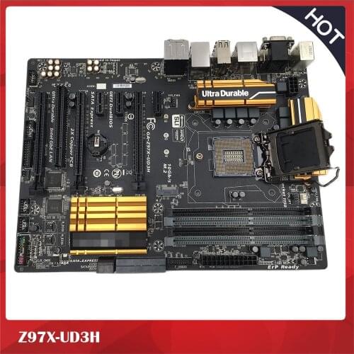 Not the Original Packaging Mining Motherboard For Gigabyte Z97X-UD3H LGA1151 Support i34130 i54460 i74770 4790k CPU,Good Quality