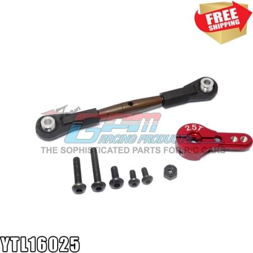 RC Radio control car YETI XL 90032 25T Anti-loose metal servo horn with adjustable rod option upgrade parts