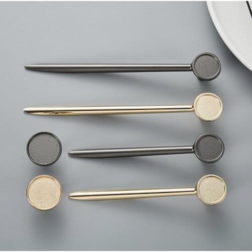 Zinc Alloy Hooks Nordic Gold Black Cabinet Knobs Bathroom Kitchen Hallway Clothes Wall Hangings Hooks Furniture Knobs Hardware