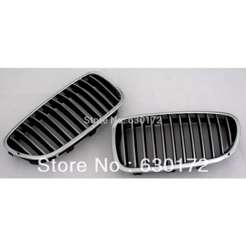 Replacement Chrome Style Front Center Grille For BMW F18 5 Series