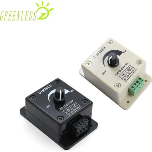 LED Dimmer 8A DC12-24V JM-T1 Single Color Controller with High Quality 3 Years Warranties