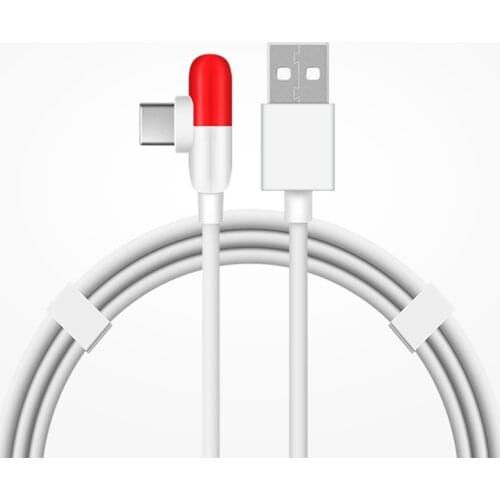 100CM Type C USB Capsule Cable 4A Flash Charger USB-C Data Line For IQOO 3 5 Pro NEO3 NEO855 Vivo X50 X30 X27 X60 Pro NEX3 NEX3S