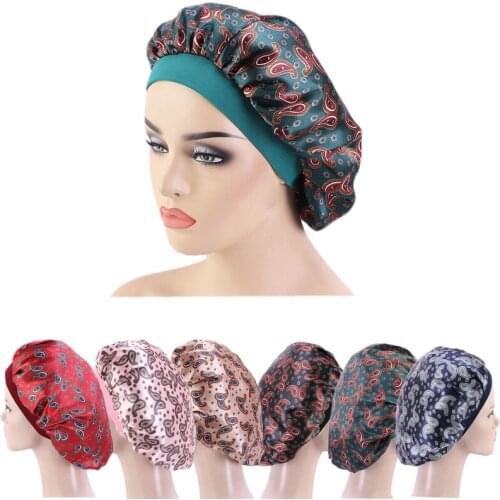 Four Seasons Unisex Accessories Muslim Ladies Night Caps African Printed Night Hats Middle East Men Home Caps chemotherapy Caps