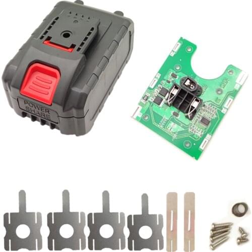 Storage Box with 21v 5s Bms Mini Screwdriver Lithium Battery Case for Electric Drill Cordless Rechargable Washing Pump