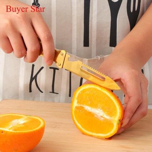 1PCS Multi-function Stainless Steel Kitchen Gadgets Vegetable Fruit Peeler Bottle Opener Fish Bone Remover Tweezer Puller Tongs