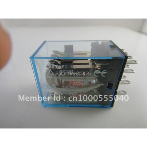 10pcs MY4NJ HH54P-L 12VDC Coil Power Relay
