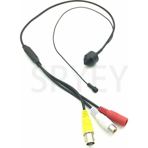 1080P HD Diamater 19mm CCTV Security Mini Snake Sony 323 Senor AHD Color Camera Separated Camera With Microphone For Covert