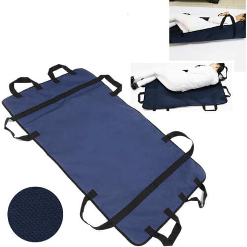 2 in 1 Multi-Functional Patient Transfer Sheet Elderly Positioning Pad for Turning Lifting Moving Support Belt Strap Health Care