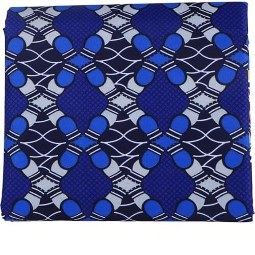 2019 Polyester Wax Prints Fabric 2019 Ankara Binta Real Wax High Quality 6 yards African Fabric for Party Dress