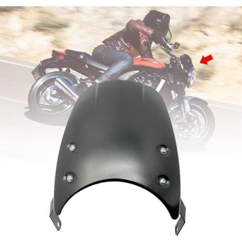 Z900RS Windshield Motorcycle Aluminum Wind Deflector Windscreen Fairing Wind Screen For Kawasaki Z 900 RS Z 900RS 2018 2019 2020