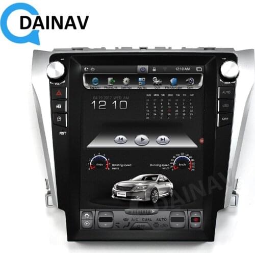 Vertical Screen PX6 Car GPS Navigation For Toyota Camry 2012 2013 2014 2015 2016 Radio Multimedia Stereo DVD Player
