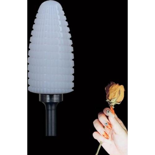 White Ceramic Pedicure Drill Bit - XXL Pedicure Bit - Fine