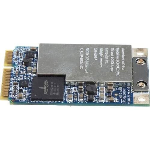 2.4G+5G 270M Wifi Wireless Mini PCI-E Card For Apple Macbook BCM94321MC 661-3874