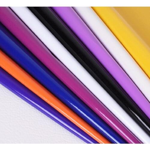 Shiny Mirrow Faux Leather Fabric For Sewing Bags Shoes Clothing Needlework Materials DIY Eco-friendly PU Leather Telas 100X138cm