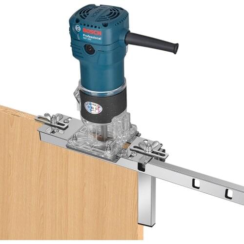 Woodworking 2in1 Invisible Parts Slotting Rack Artifact Positioning Bracket Connecting Piece Slotter Fastener Trimming Machine