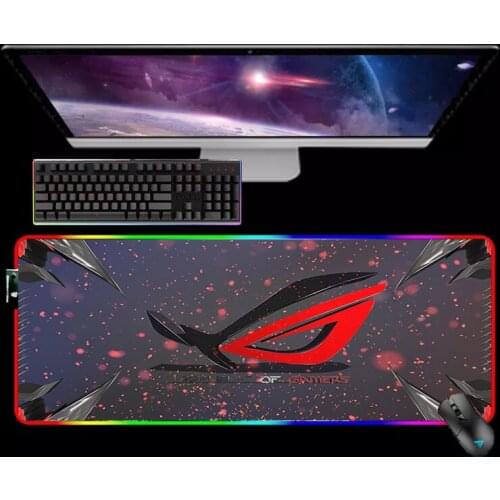 Asus Mouse Pad Gamer Rgb Mousepad Gamer Mausepad Anime Mat Gaming Mats for Pc Gaming Room Accessories Desk Accessory Keyboards