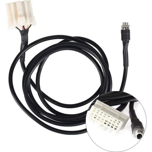 JX-LCLYL New Car AUX Audio Input Female Interface Adapter Cable for Maz-da 3 6 MX-5 RX8