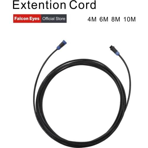 Falcon Eyes Cable SP-XC04/ SP-XC06 / SP-XC08 / SP-XC10 Extension Cord 4m 6m 8m 10m for Photographic Lamp RX-12T/TD and RX-18T/TD