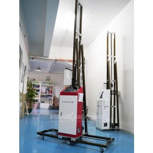 Maxwave Laser vertical Mural Wall Printer 3D Photo bedroom wall printing machine