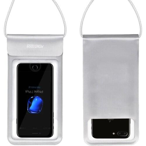 Mobile phone Waterproof Bag Touch screen Diving bag outdoor 360 fully waterproof transparent bag Suitable for all smartphones