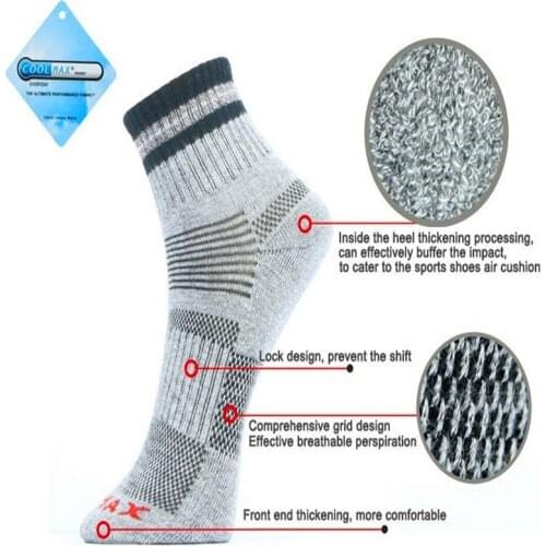 Fashion Hiking Unisex Thermal Winter Warm Mens Socks Men Cycling Cotton Coolmax Thermo Socks For Man 5Pairs/Lots Wholesale