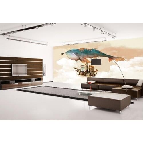 Beibehang Cartoon large mural 3D wallpaper for walls bedroom tv background wall paper personality modern custom wallpaper Home