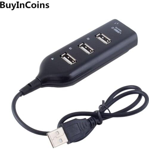 New Portable USB HUB High Speed 4 Port USB 2.0 HUB Adapterfor Laptop PC 10 #171