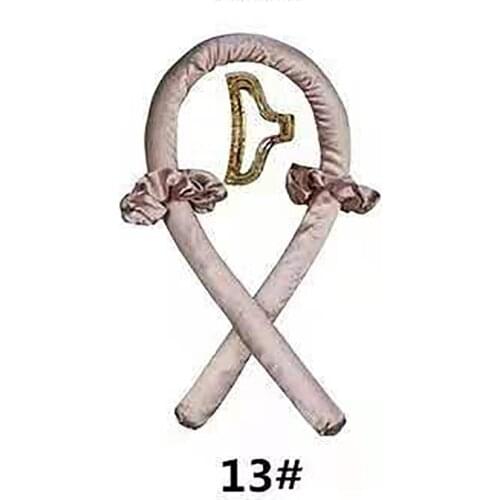 No Heat Curling Wand For Lazy Sleeping Curling Hair Artifact Pearl Sponge Big Wave Hair Ring Suit Large Intestine Hair