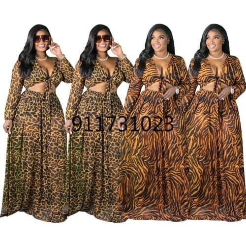 3XL 4XL Plus Size African Dresses For Women Tracksuit Maxi Skirts Set And Long Sleeve Crop Tops Matching Active Sweatsuit
