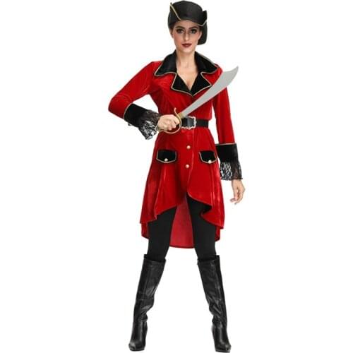 High Seas Heroine Captain Hook Inspired Adult Womens Costume