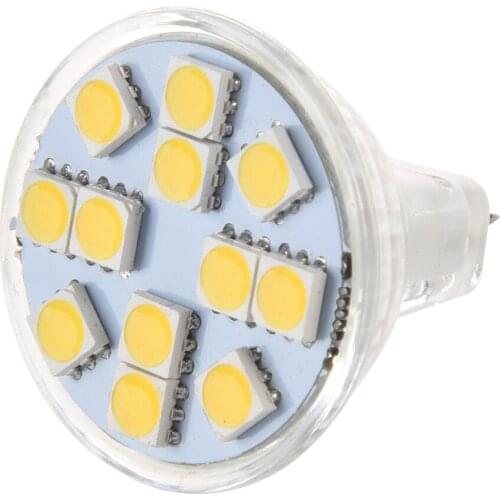 Cheapest MR11 G4 12 LED Spot Light Bulb Warm White New