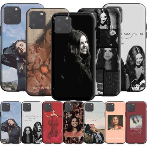 Selena Gomez Lose You To Love Me Silicone Case for Apple iPhone 13 12 Mini 11 Pro XS X XR Max 8 7 6S 6 Plus SE 5S