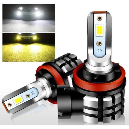 2x 2400LM H8 H11 H16JP LED Canbus 9005 HB3 9006 HB4 LED Fog Lamp For BMW X5 VW Benz Audi A3 8P A4 B8 B6 A6 C6 C7 BMW E60 E90