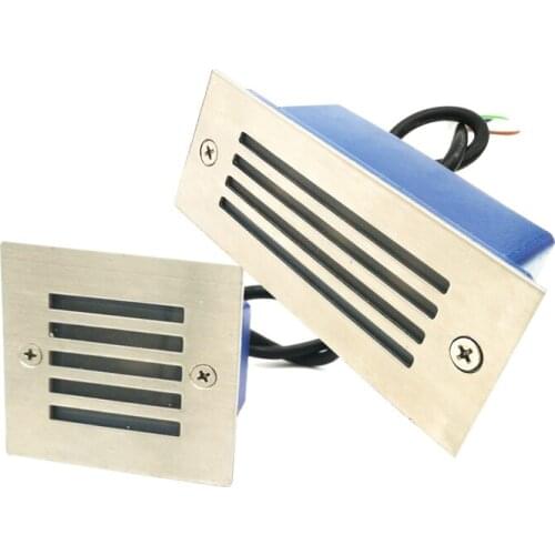 LED Stair Light Wall corner lamp 2W AC85-260V Warm White red green blue yellow for villa hotel lobby Stairway Night Lights