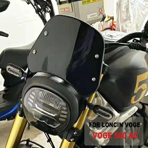 Motorcycle VOGE 500 AC Windshield Wind Shield Protection For LONCIN VOGE 500AC