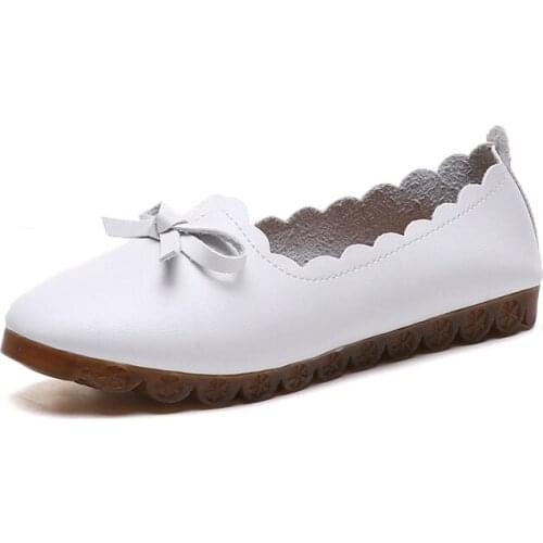 Women Tennis Shoes Lady Brethable Leather Jogging Trainers Female Light Soft Sports Tenis Feminino Girls Brand Sneakers Mujer