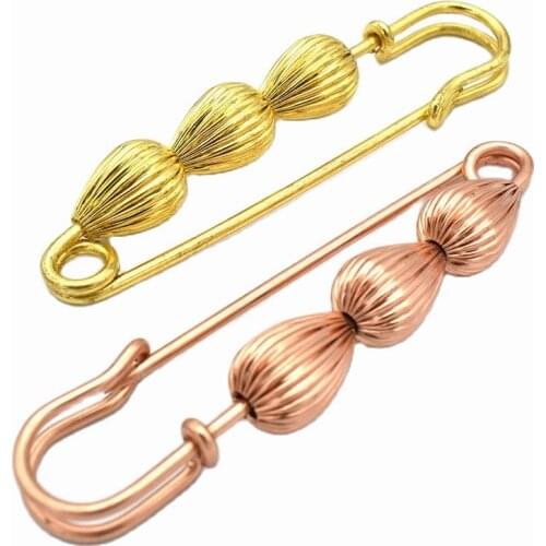 75mm Gold Safety Pins Larger Safety Pins Beautiful Design Safety Pins Kilt Pins Bar Pins With Bells Apparel Accessories DIY