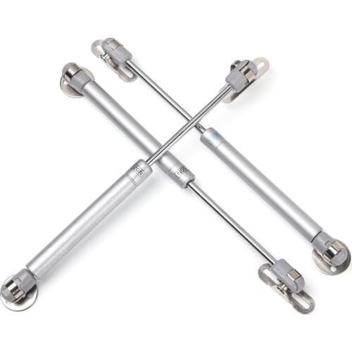 1PC 50-200N Copper Force Cabinet Door Lift Support Gas Strut Hydraulic Spring Hinge Kitchen Cupboard Hinge Furniture Hardware