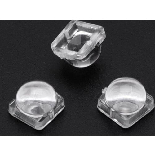 100PCS Lens for 5050 LED WS2812 APA102 WS2811 SK6812 30 60 140 Degree Angle Lens